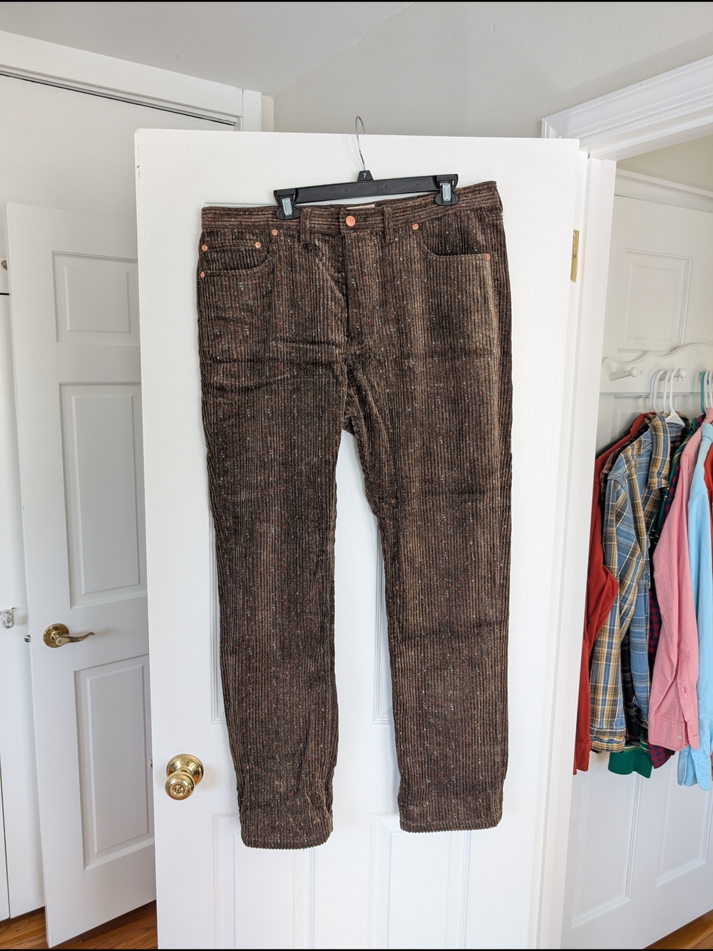 Wythe Donegal Corduroy Five Pocket Pants - Rustic Brown - 36x34